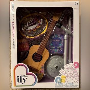 Disney Rapunzel Musical Toy Set - Brown, Purple, Silver